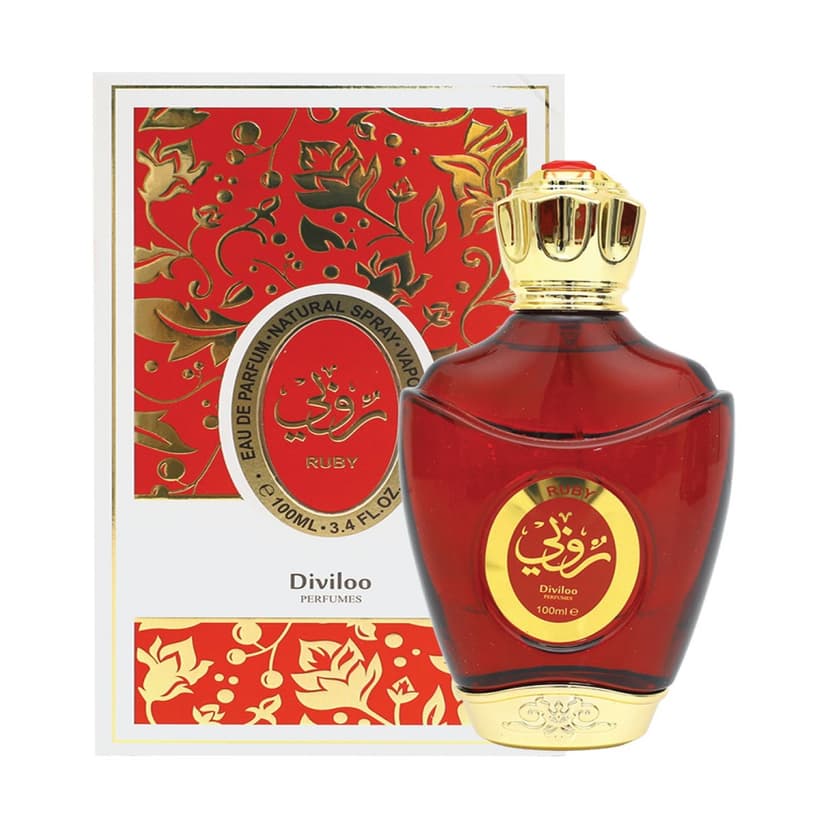 Diviloo Ruby Unisex Eau De Parfum Natural Spray 100ml