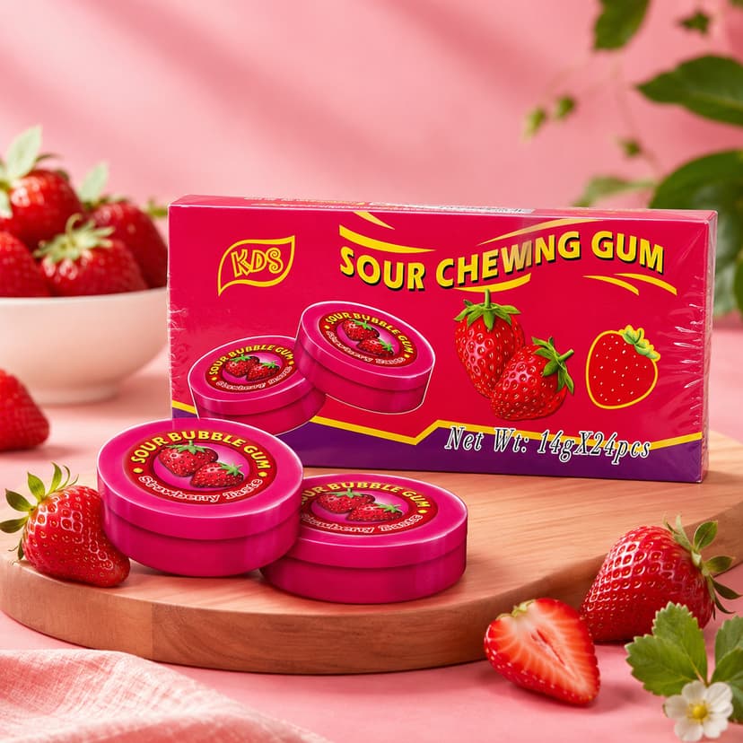 Sour Chewing Gum