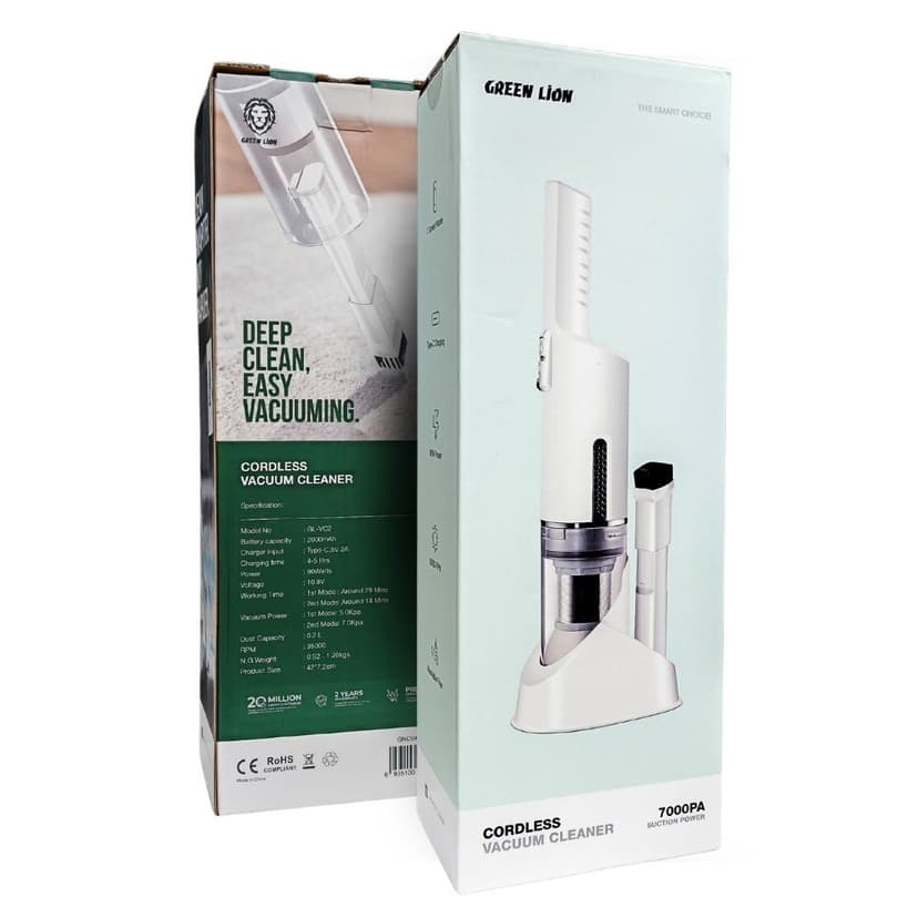 Green Lion Cordless Vacuum Cleaner