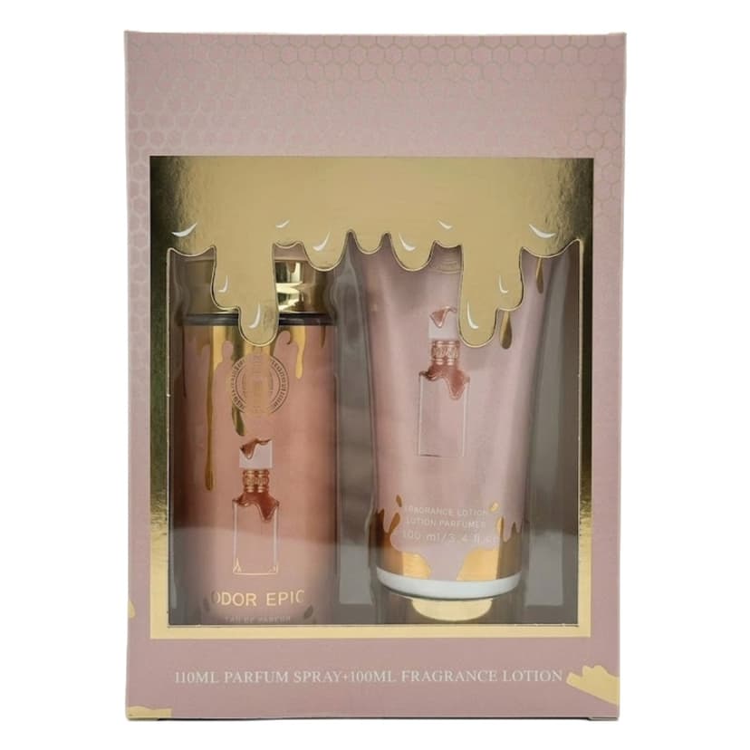 مجموعة بخاخ عطر أودور إبيك وكريم العطر للنساء ١١٠ مل ١٠٠ مل