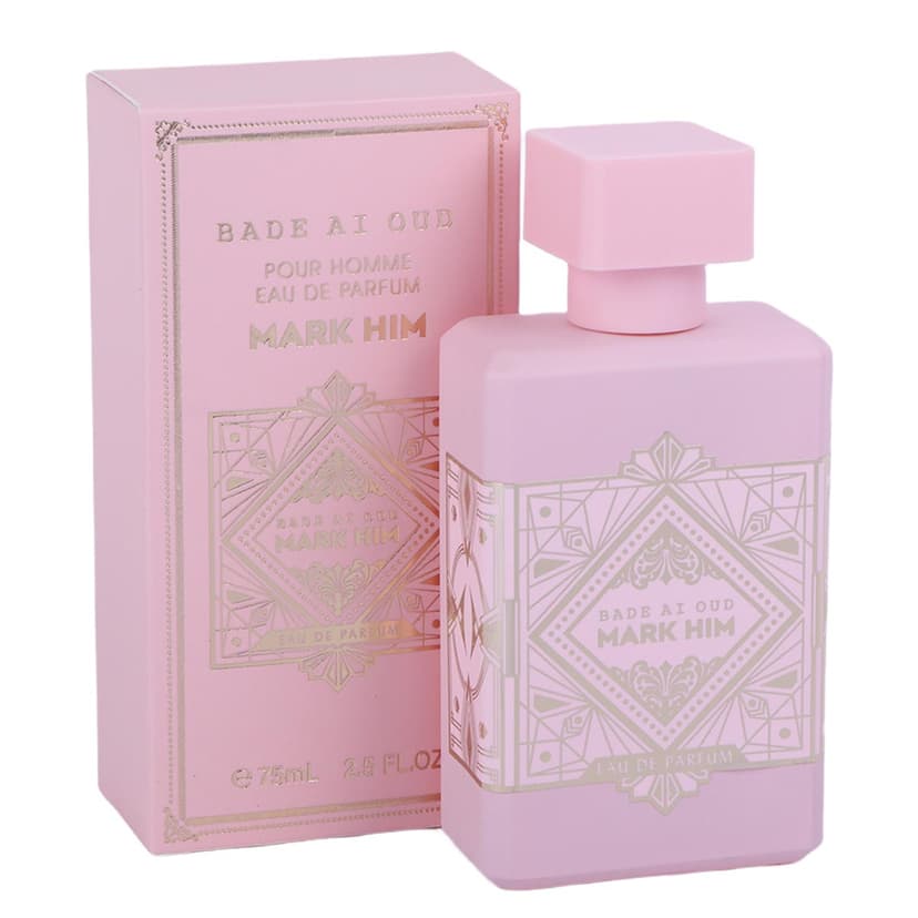 Mark Him Bade Ai Oud Perfume For Men Pink 75ml