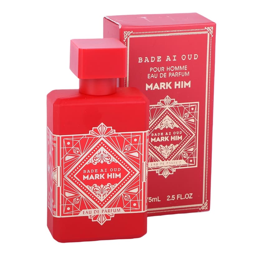 Mark Him Bade Ai Oud Perfume For Men Red 75ml