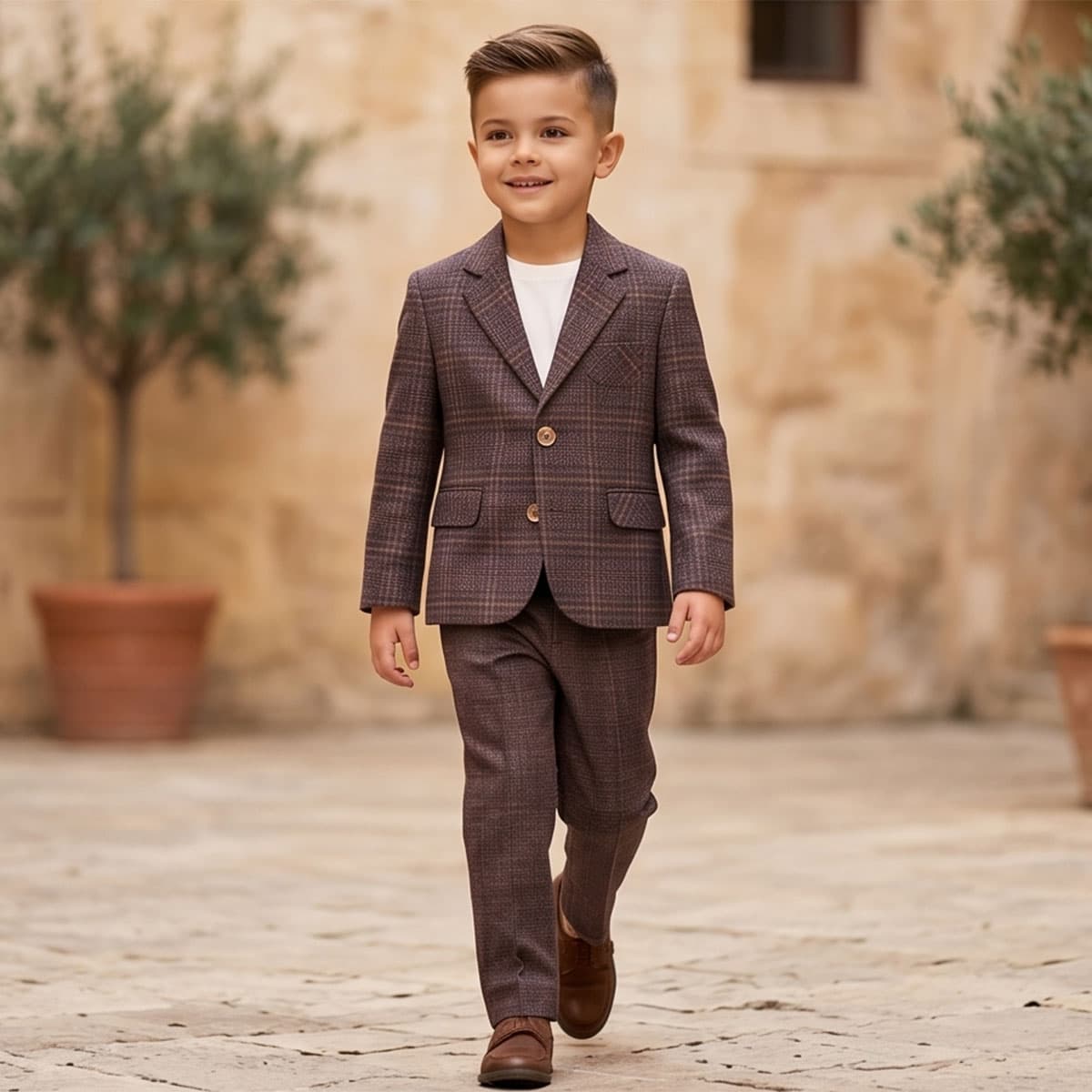Boys Suit Set 3 Piece-4