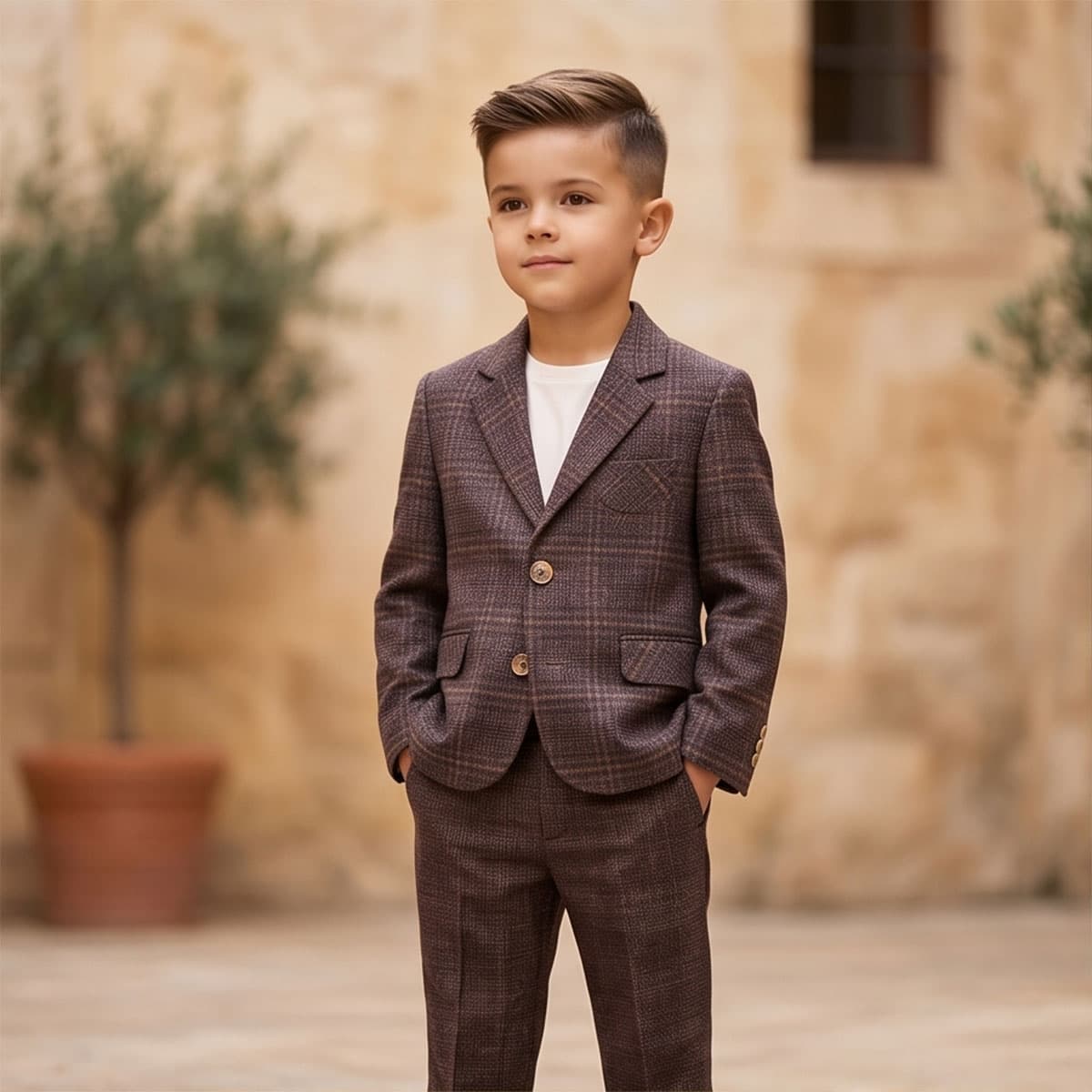 Boys Suit Set 3 Piece-4