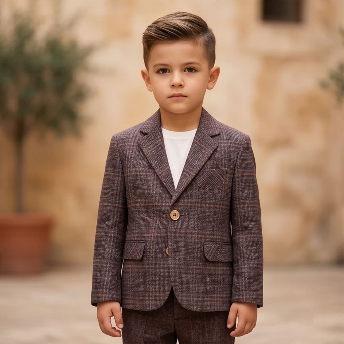 Boys Suit Set 3 Piece-4