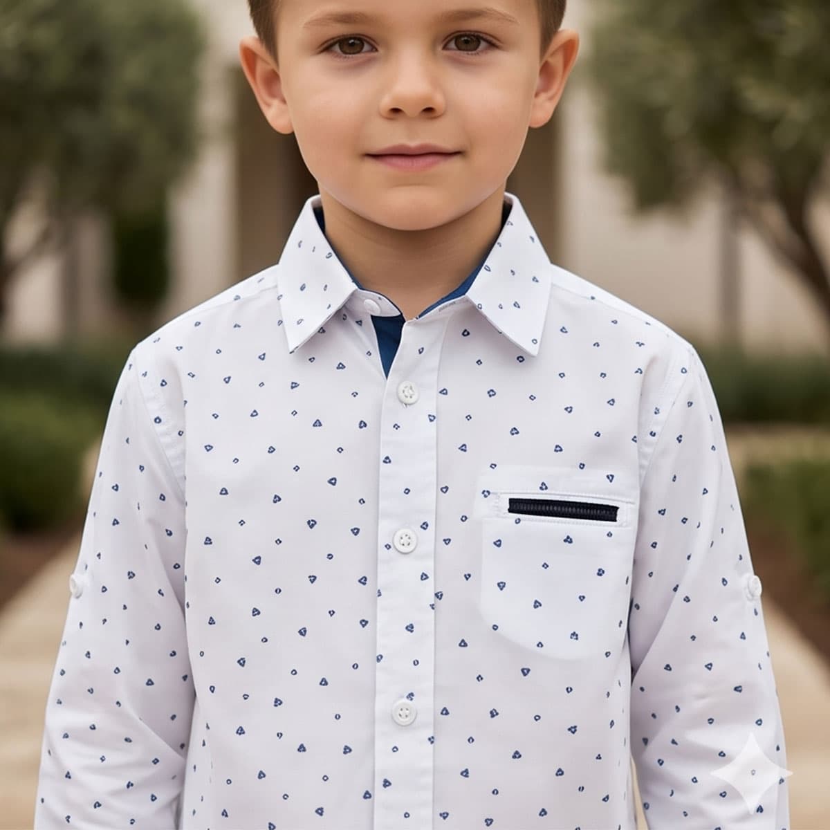 Boys Formal Shirt Long Sleeve