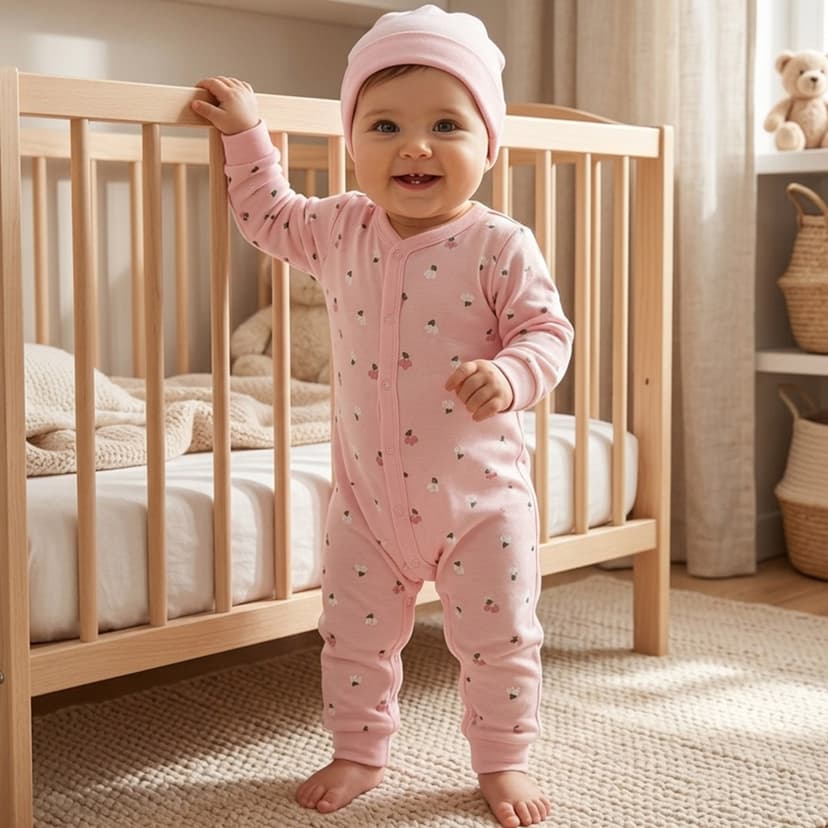 Baby Girls Romper Set