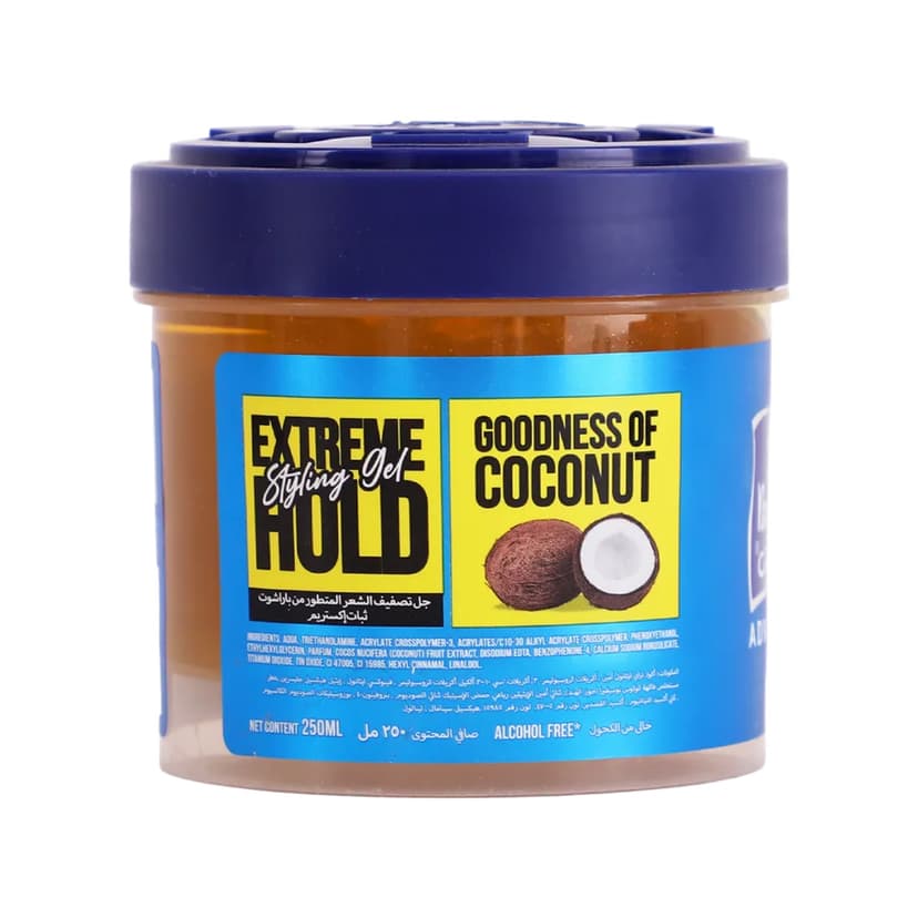 جل تصفيف بتثبيت قوي goodness of coconut ٢٥٠ مل