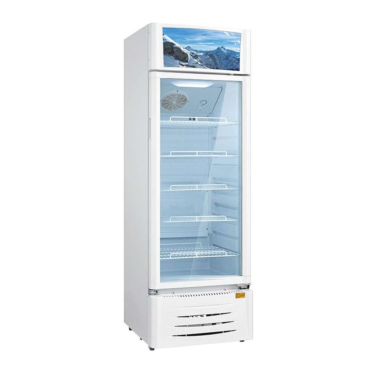 Midea Single Door Display Fridge 216L HS-281S