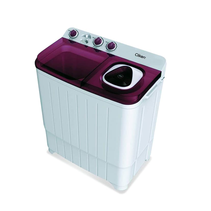 Clikon Twin Tub Semi Automatic Top Load Washing Machine 7Kg CK622