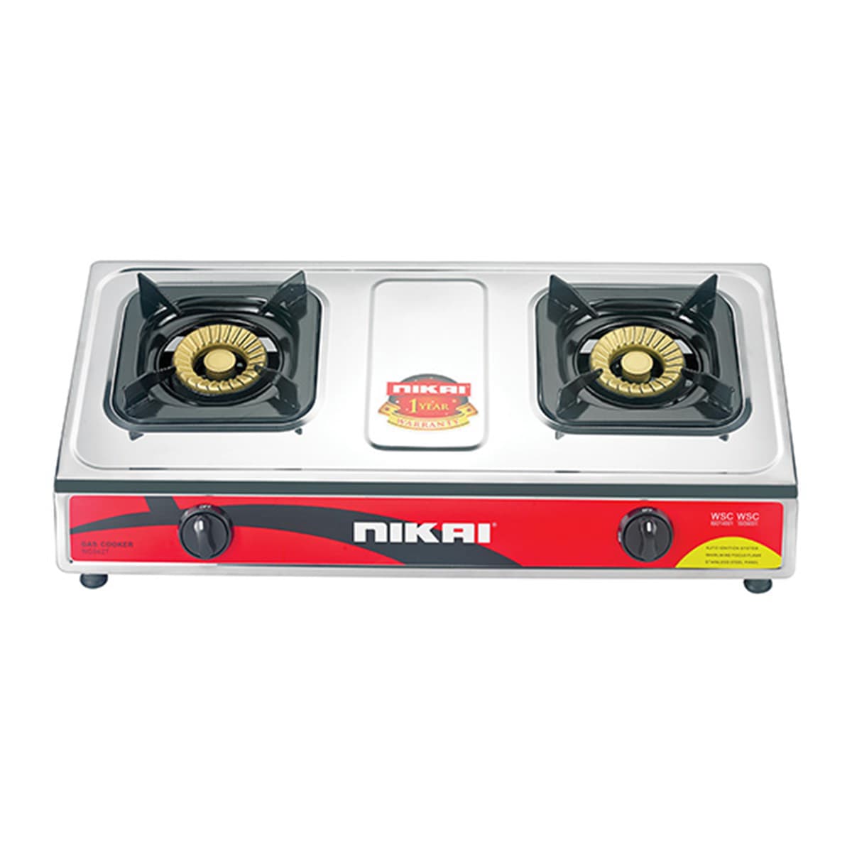 Nikai Gas Table S/Steel 