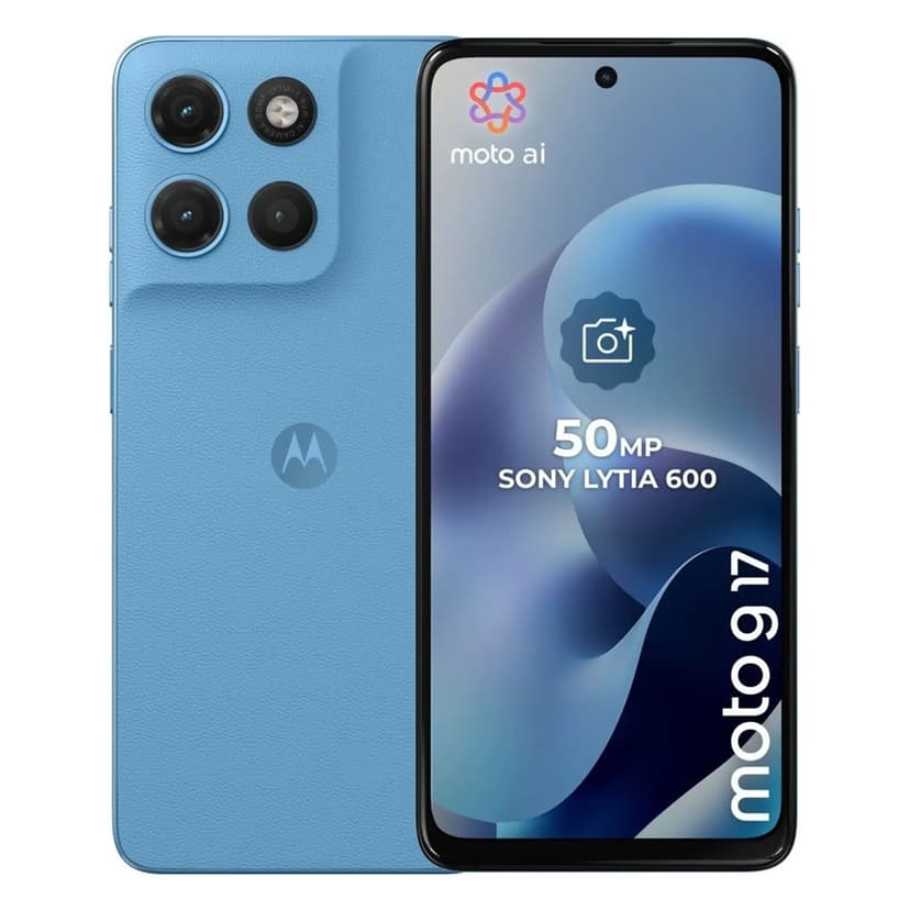 Moto G17 (4GB, 128GB) Blue