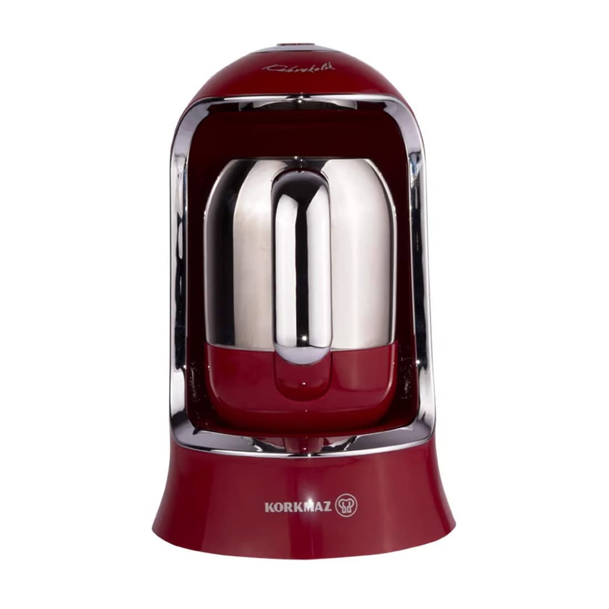 KORKMAZ - Kahvekolik Coffee Maker - Red Chrome