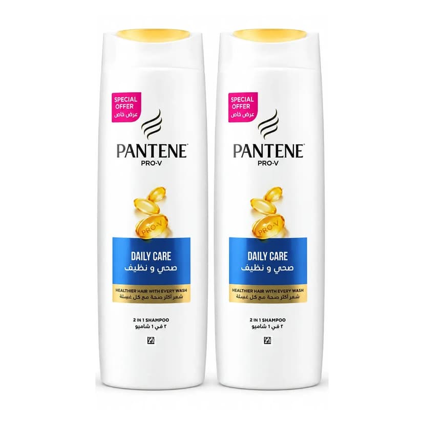 Pantene Pro-V Daily Care 1 Shampoo 2x375ml