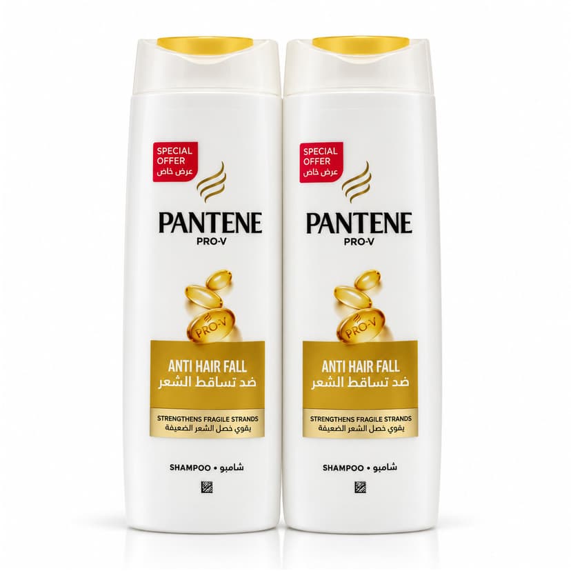 Pantene Pro-V Anti Hair Fall Shampoo 2x375ml