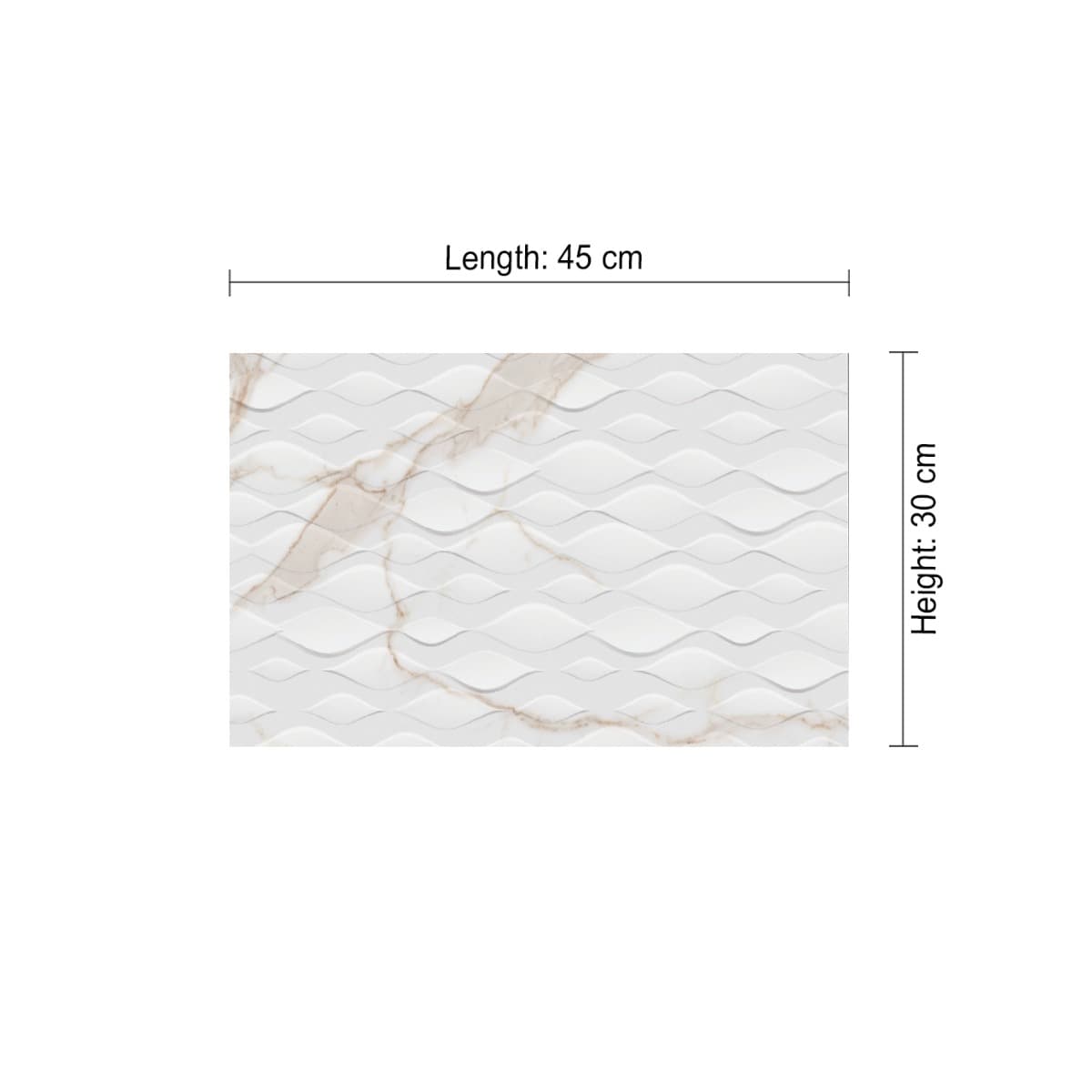 Stp-Wall Tile 300X450 1X6=0.81