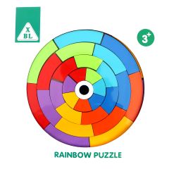 Rainbow Wooden Puzzle