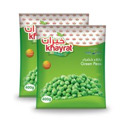 Khayrat Green Peas 2X400G