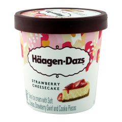 Haagen Dazs Ice Cream Strawberry Cheesecake 460Ml