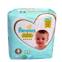 Pampers Premium Protection Size 4 - 24 Pcs