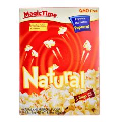 Magictime Natural Popcorn 255G