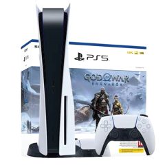 Sony Play Station 5 Console With God Of War Ragnorak