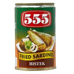 555 Fried Sardine/Bistek 155Gm