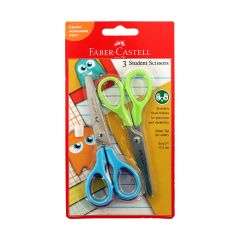 Faber Castell 3 Student Scissors