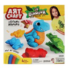 Art Craft 3D Dinosaur Dough