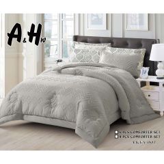 A&H Comforter Set 240X260cm 6 Piecess