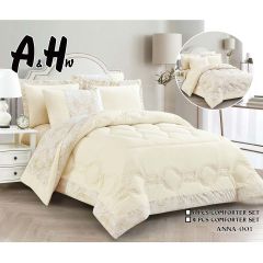 A&H 6 Pieces Comforter Set 240X260cm