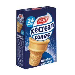 Kdd Ice Crunchy Cup Cone 24S