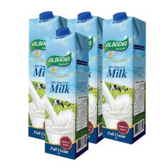 Al Badia Full Fat Cream Milk 4X1Ltr