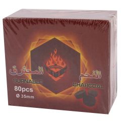 Burnable Charcoal 80 Pieces