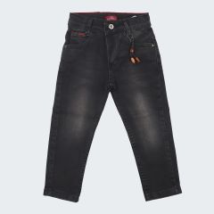 Boys Jeans Pant Regular - Black
