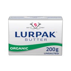 Lurpack Organic Butter 200g