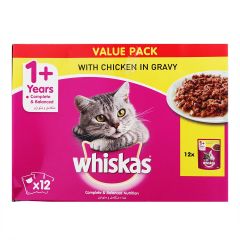 Whiskas Chickn Pouch Mp 80Gm