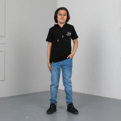 Boys T Shirt With Cap  Printed