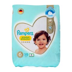 PampersÙ¾ Pc Diapers S6 19 Cp