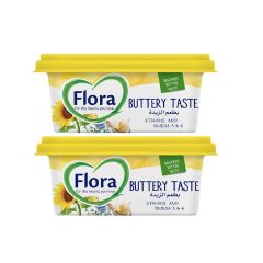 Flora Buttery Taste 2 Pcs x 500gm