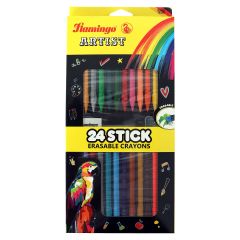 24 Pcs Stick Crayons