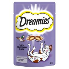 Dreamies Cat Treats Duck 8x60g