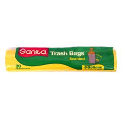 Sanita Trash Bag 8 Gallons 30 Sheets