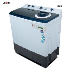 Clikon Twin Tub Washing Machine 15Kg